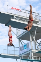 Thumbnail - Baris und Sude - Wasserspringen - 2023 - International Diving Meet Graz - Synchron - Mixed 03060_12368.jpg