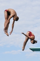 Thumbnail - Carolina und Quentin - Прыжки в воду - 2023 - International Diving Meet Graz - Synchronized Diving - Mixed 03060_12819.jpg