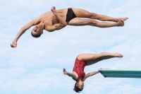 Thumbnail - Carolina und Quentin - Wasserspringen - 2023 - International Diving Meet Graz - Synchron - Mixed 03060_12912.jpg