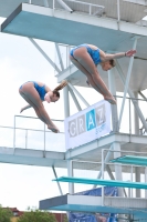 Thumbnail - Girls - Wasserspringen - 2023 - International Diving Meet Graz - Synchron 03060_15780.jpg