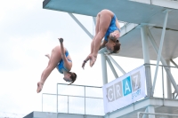 Thumbnail - Girls - Wasserspringen - 2023 - International Diving Meet Graz - Synchron 03060_15781.jpg