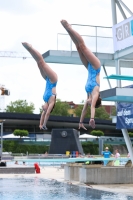 Thumbnail - Girls - Wasserspringen - 2023 - International Diving Meet Graz - Synchron 03060_15785.jpg