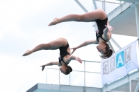 Thumbnail - Girls - Wasserspringen - 2023 - International Diving Meet Graz - Synchron 03060_15800.jpg