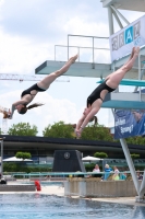 Thumbnail - Girls - Wasserspringen - 2023 - International Diving Meet Graz - Synchron 03060_15818.jpg