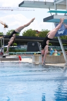 Thumbnail - Girls - Wasserspringen - 2023 - International Diving Meet Graz - Synchron 03060_15819.jpg