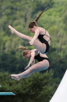 Thumbnail - Girls - Wasserspringen - 2023 - International Diving Meet Graz - Synchron 03060_16605.jpg