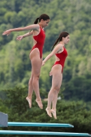 Thumbnail - Girls - Wasserspringen - 2023 - International Diving Meet Graz - Synchron 03060_16609.jpg