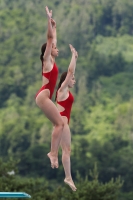 Thumbnail - Girls - Wasserspringen - 2023 - International Diving Meet Graz - Synchron 03060_16610.jpg