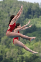 Thumbnail - Girls - Wasserspringen - 2023 - International Diving Meet Graz - Synchron 03060_16611.jpg