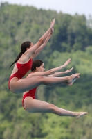 Thumbnail - Girls - Wasserspringen - 2023 - International Diving Meet Graz - Synchron 03060_16612.jpg