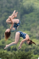 Thumbnail - Girls - Wasserspringen - 2023 - International Diving Meet Graz - Synchron 03060_16620.jpg