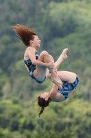 Thumbnail - Girls - Wasserspringen - 2023 - International Diving Meet Graz - Synchron 03060_16621.jpg