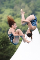 Thumbnail - Girls - Wasserspringen - 2023 - International Diving Meet Graz - Synchron 03060_16625.jpg