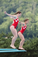 Thumbnail - Girls - Wasserspringen - 2023 - International Diving Meet Graz - Synchron 03060_16630.jpg
