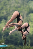 Thumbnail - Girls - Wasserspringen - 2023 - International Diving Meet Graz - Synchron 03060_16651.jpg