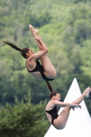 Thumbnail - Girls - Wasserspringen - 2023 - International Diving Meet Graz - Synchron 03060_16659.jpg