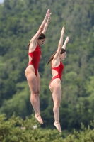 Thumbnail - Girls - Wasserspringen - 2023 - International Diving Meet Graz - Synchron 03060_16677.jpg