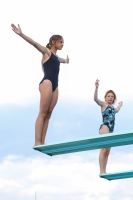 Thumbnail - Girls - Wasserspringen - 2023 - International Diving Meet Graz - Synchron 03060_21628.jpg