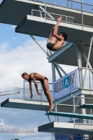 Thumbnail - Micha und Quentin - Tuffi Sport - 2023 - International Diving Meet Graz - Synchronized Diving - Boys 03060_31473.jpg