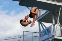 Thumbnail - Micha und Quentin - Tuffi Sport - 2023 - International Diving Meet Graz - Synchronized Diving - Boys 03060_31475.jpg