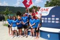 Thumbnail - Teams - Wasserspringen - 2023 - International Diving Meet Graz - Siegerehrungen 03060_36495.jpg